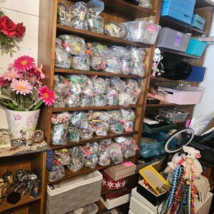 Mystery Bags of Jewelry 2 Pounds Stamped.